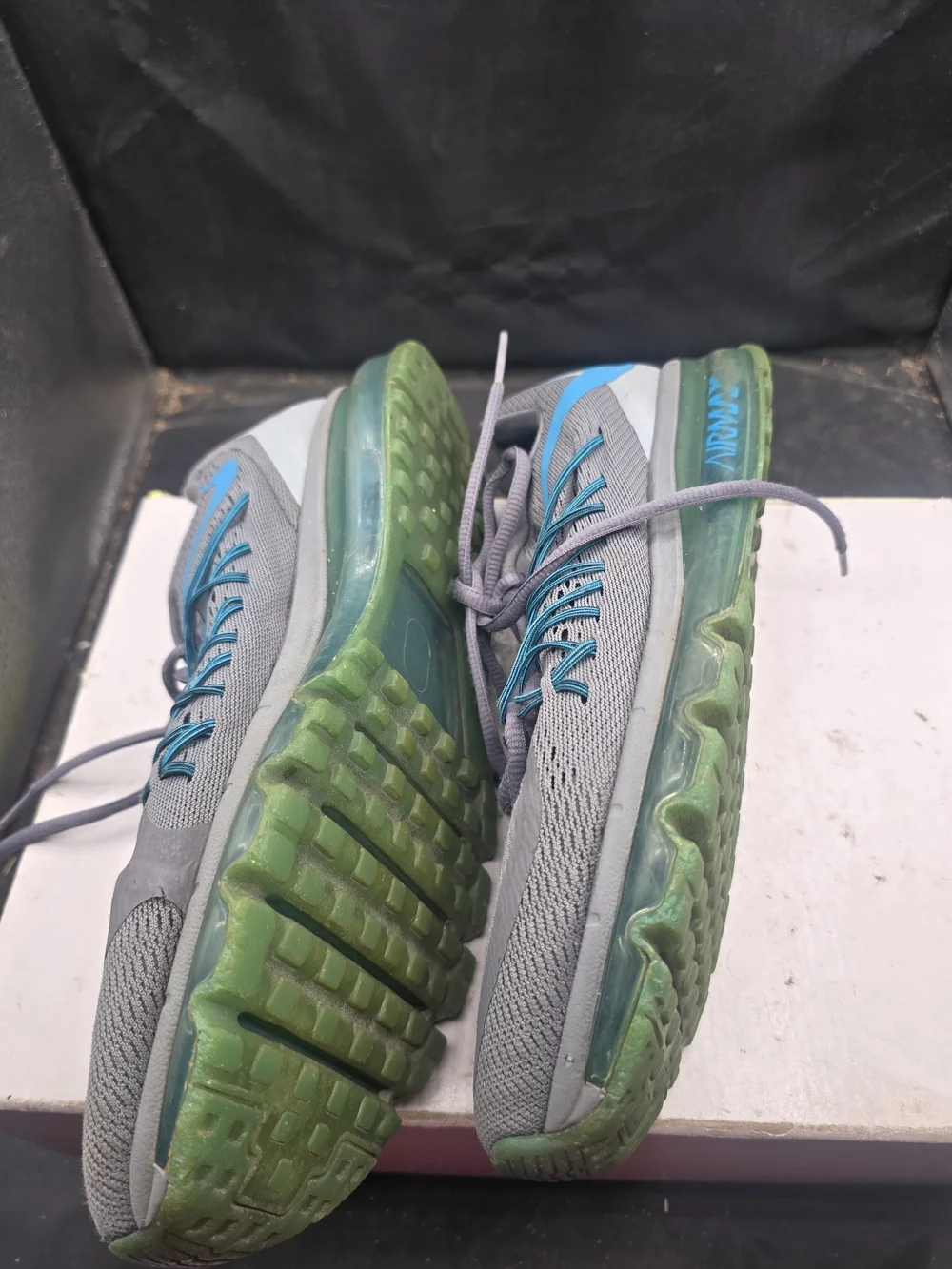 Nike‎ Gray and Teal Women’s Running Shoes